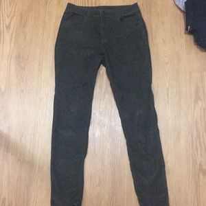 Green American Eagle Corduroy Jeggings
